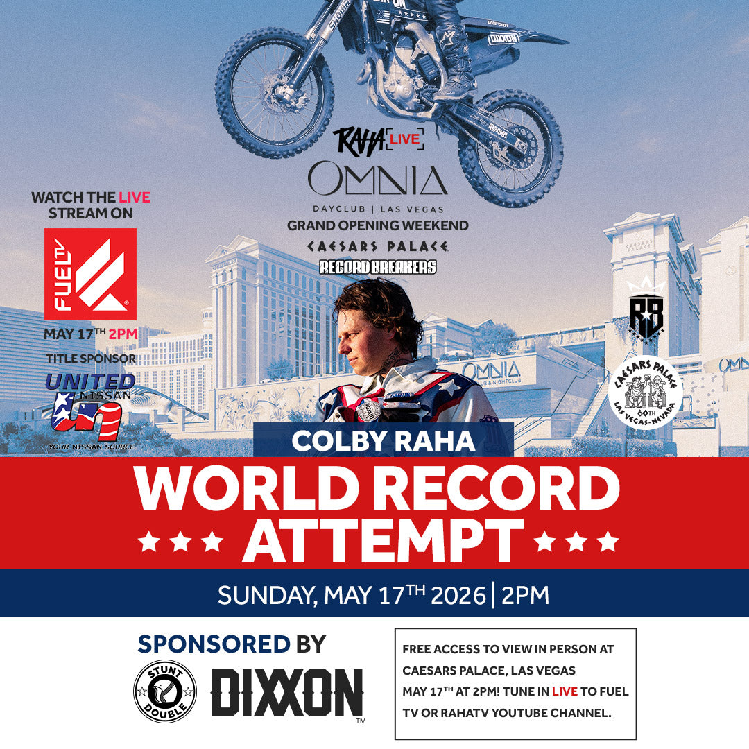 Colby Raha Goes for World Record at Omnia Dayclub & Skybar Grand Opening