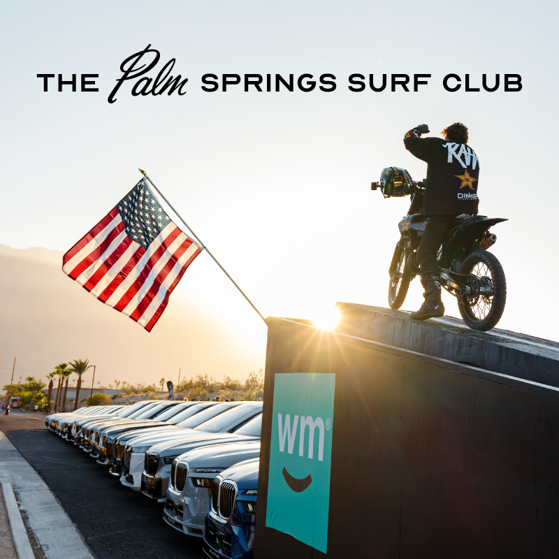 Palm Springs Surf Club: The Impossible 200-Foot Flat Landing