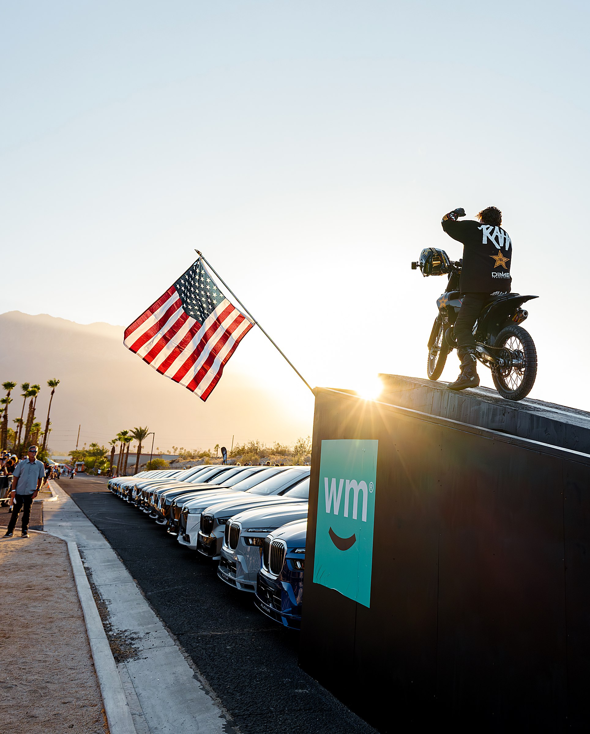 Farthest Dirt Bike Jump to Flat — Palm Springs Surf Club, CA