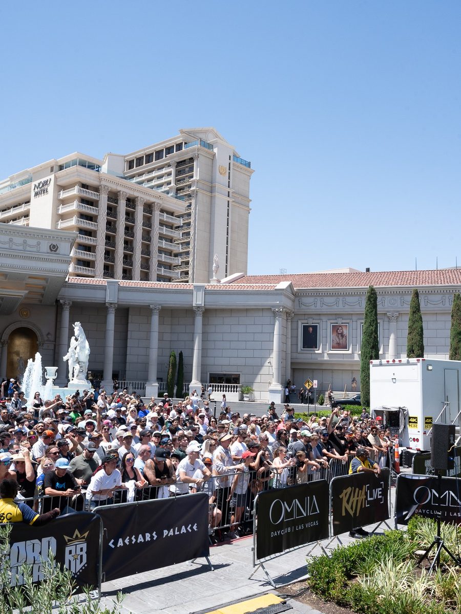 Omnia × Caesars Palace — Colby Raha's 94-foot QuarterPipe High Air world record
