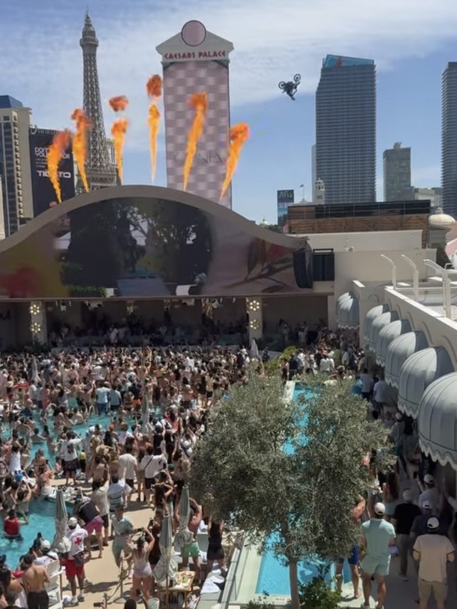 Omnia × Caesars Palace — Colby Raha's 94-foot QuarterPipe High Air world record